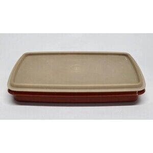Tupperware Deli Meat Coldcut Storage Container Paprika with Lid